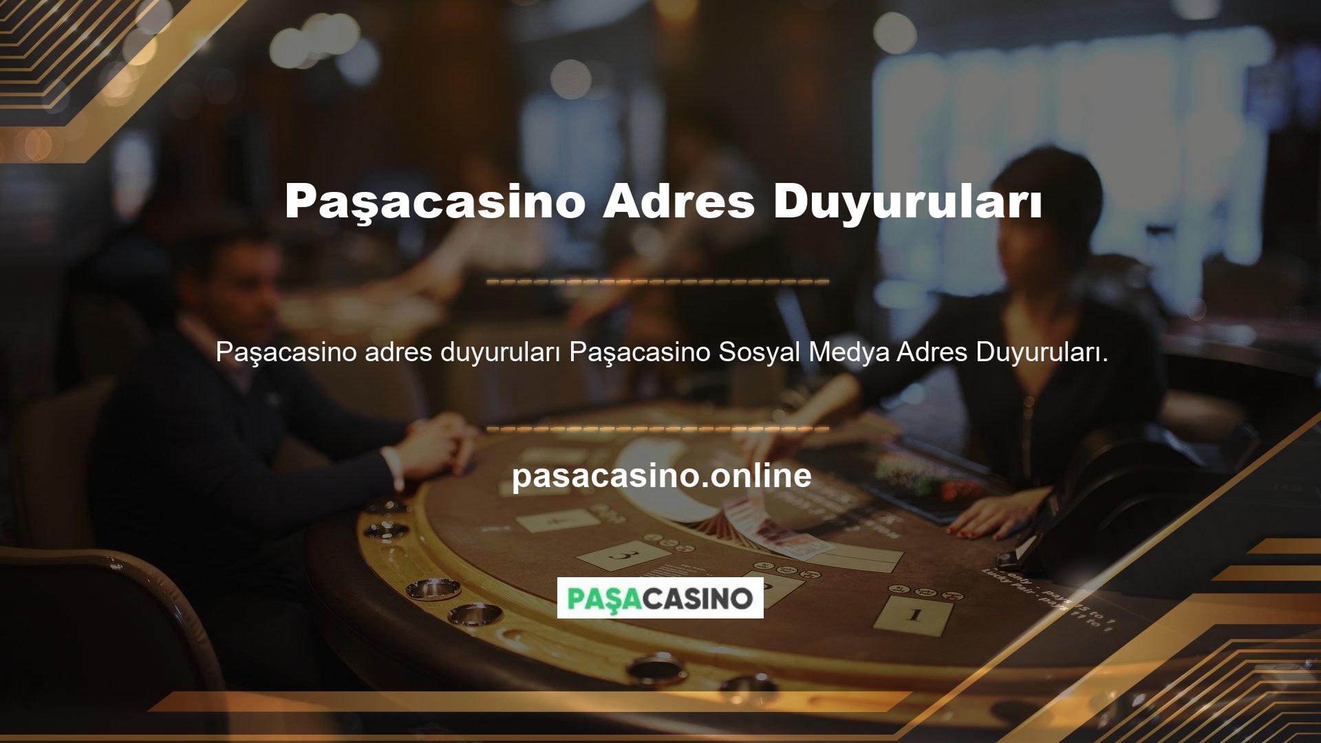Paşacasino Sosyal Medya Adresi Duyuruları ITK denetimleri her zaman gerçekleşeceğinden, sorunlardan kaçınmak için güncellemeleri kesinlikle takip eden bir bahis sitesi seçmemiz gerekir